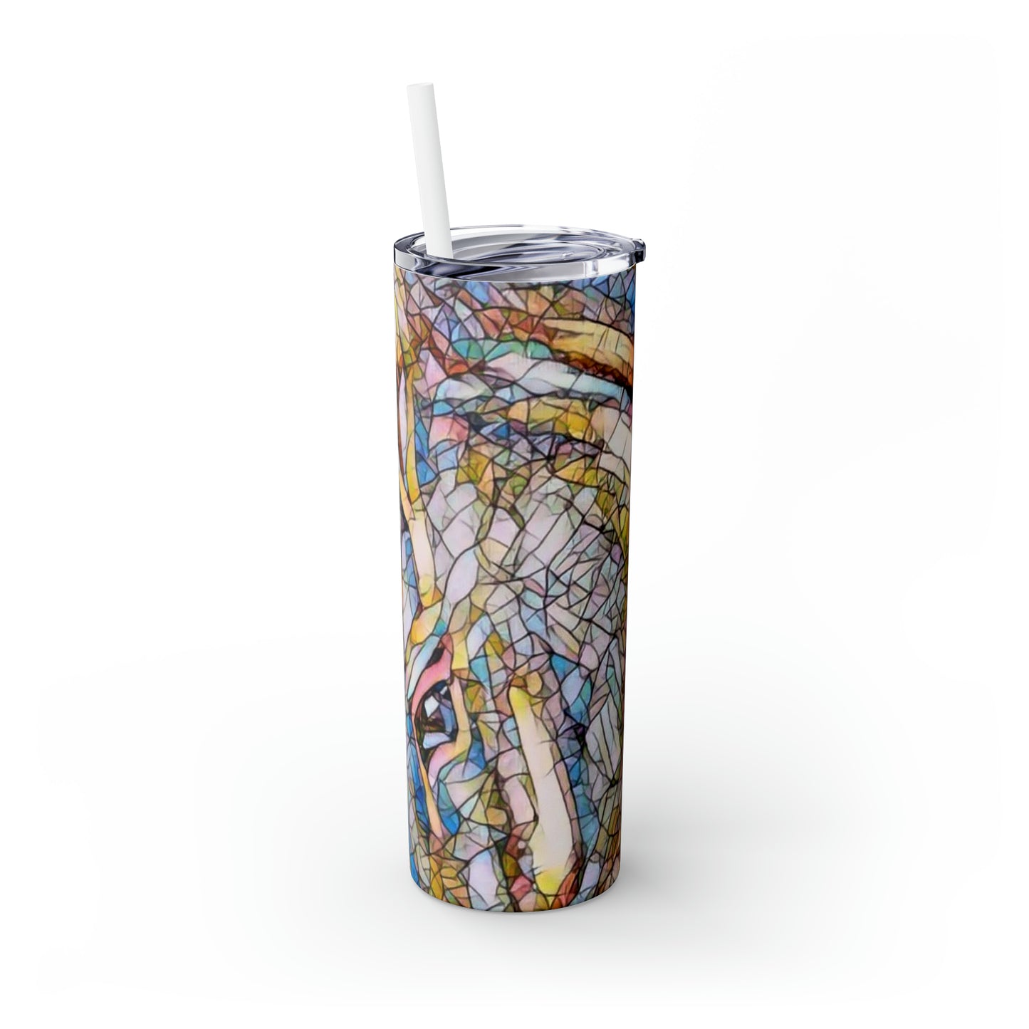 Skinny Tumbler with Straw, 20oz