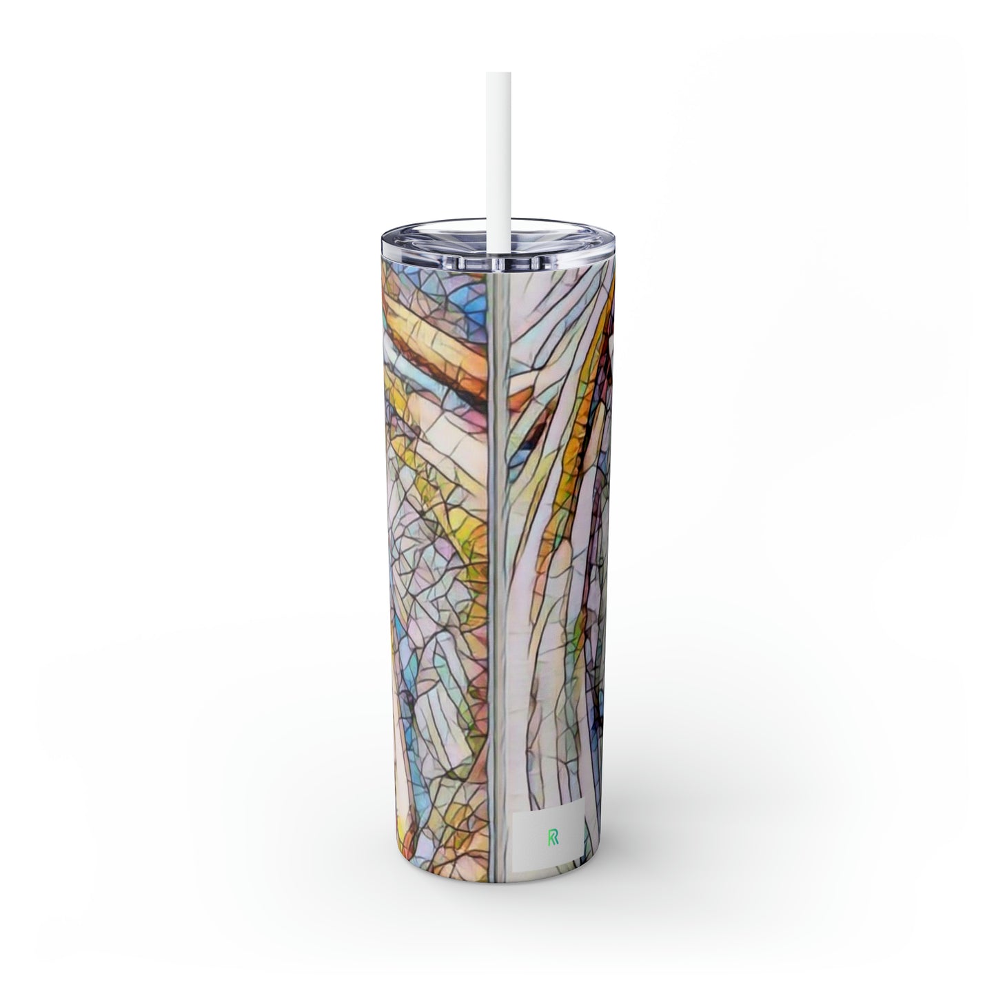 Skinny Tumbler with Straw, 20oz